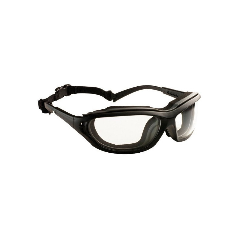 Schutzbrille farblos mit Schaumstoffrand, 60970 "Madlux"